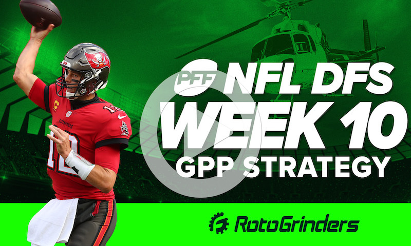 NFL DFS Pro Football Focus Show - Week 10