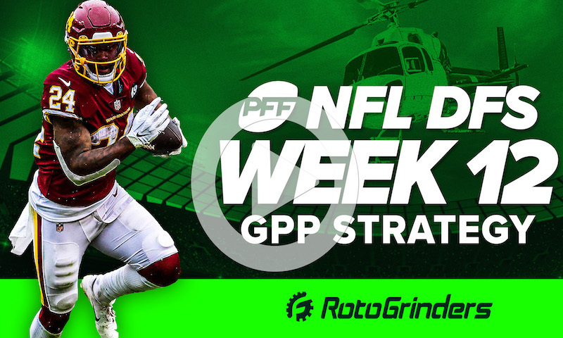 NFL DFS Pro Football Focus Show - Week 12