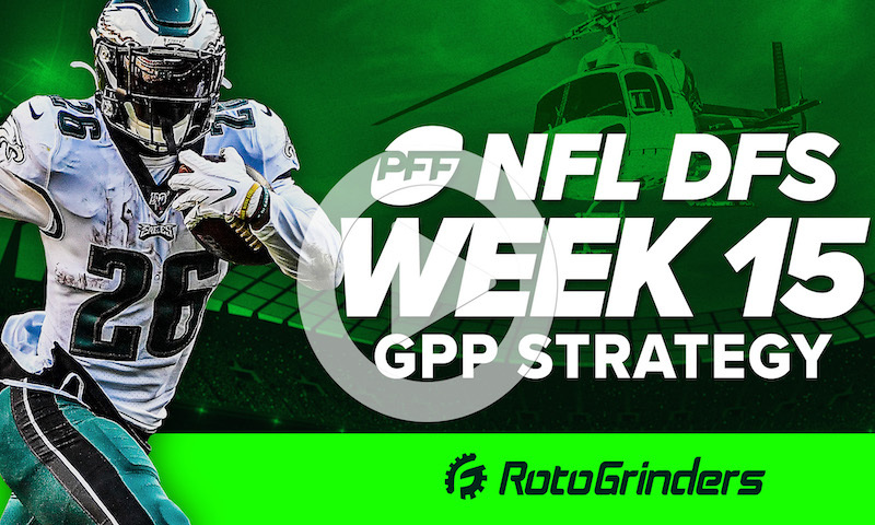 NFL DFS Pro Football Focus Show - Week 15