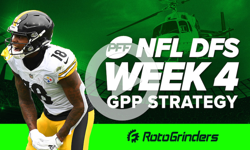 NFL DFS Pro Football Focus Show - Week 4