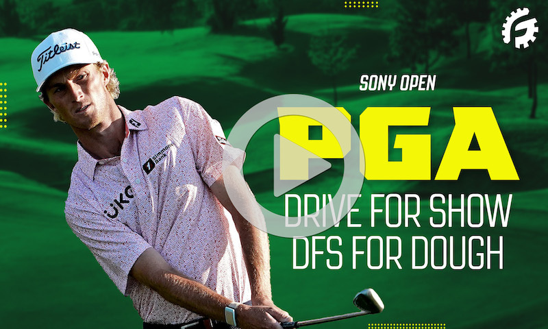 PGA Drive For Show, DFS For Dough: Sony Open