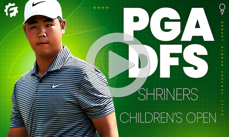 PGA Drive For Show, DFS For Dough: Shriners Children's Open