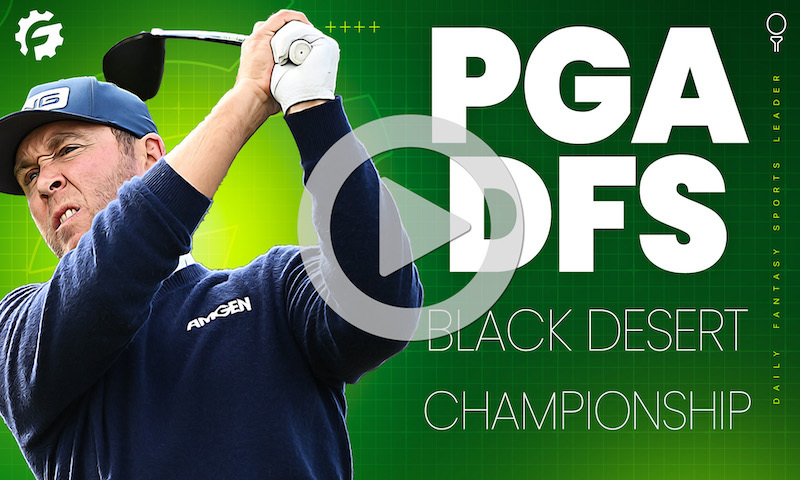 PGA Drive For Show, DFS For Dough: Black Desert Championship