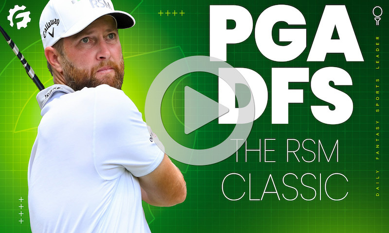 PGA Drive for Show, DFS for Dough - The RSM Classic
