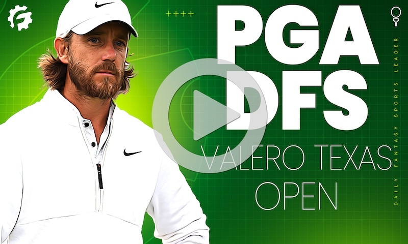 PGA Drive for Show, DFS for Dough - Valero Texas Open