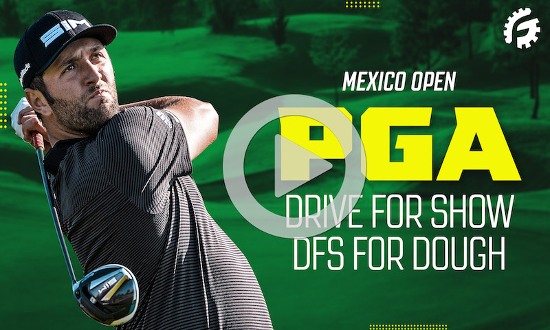 PGA Drive For Show, DFS For Dough: Mexico Open
