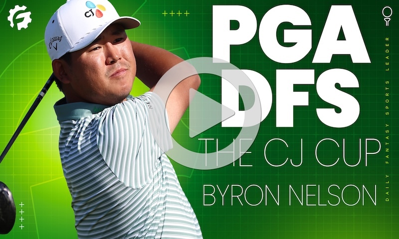 PGA Drive for Show, DFS for Dough - THE CJ CUP Byron Nelson