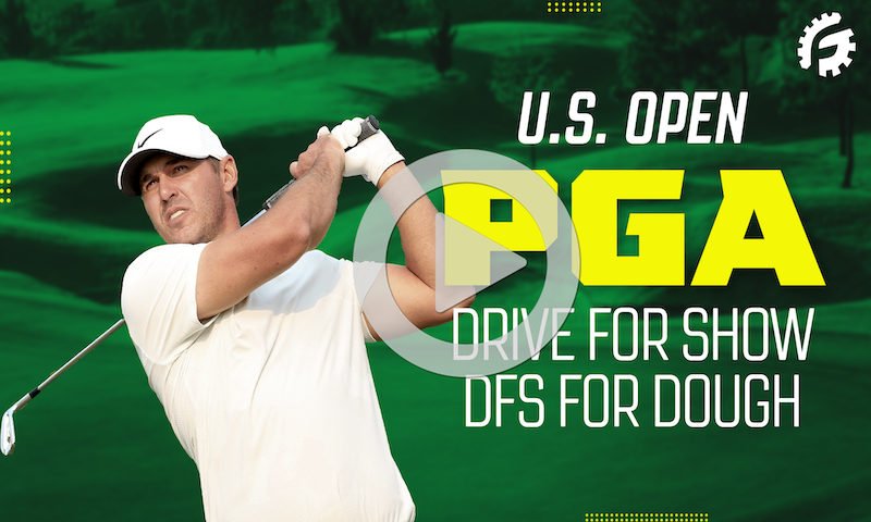 PGA Drive For Show, DFS For Dough: U.S. Open