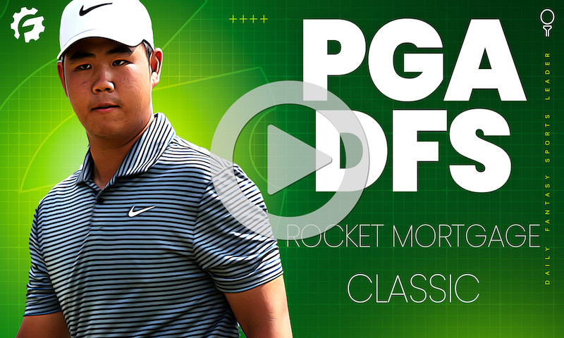 PGA Drive For Show, DFS For Dough: Rocket Mortgage Classic