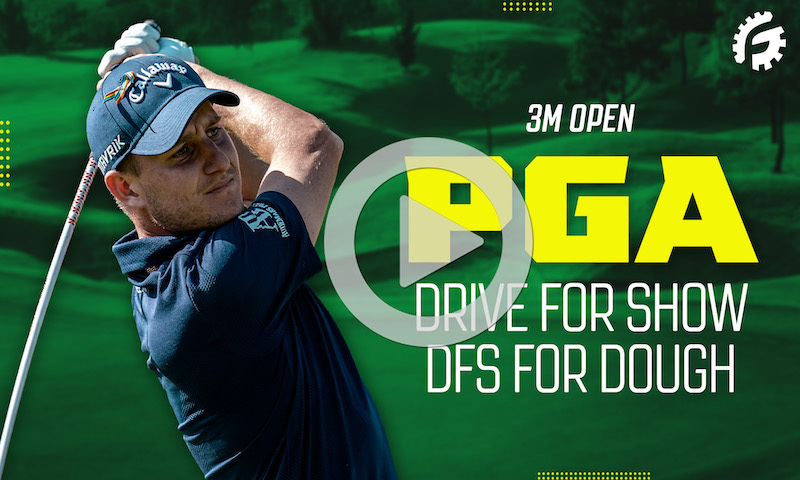 PGA Drive For Show, DFS For Dough: 3M Open