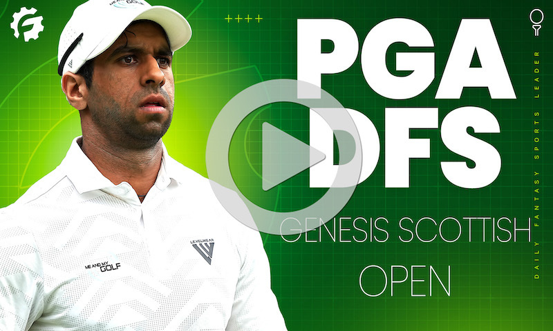 PGA Drive For Show, DFS For Dough: Genesis Scottish Open