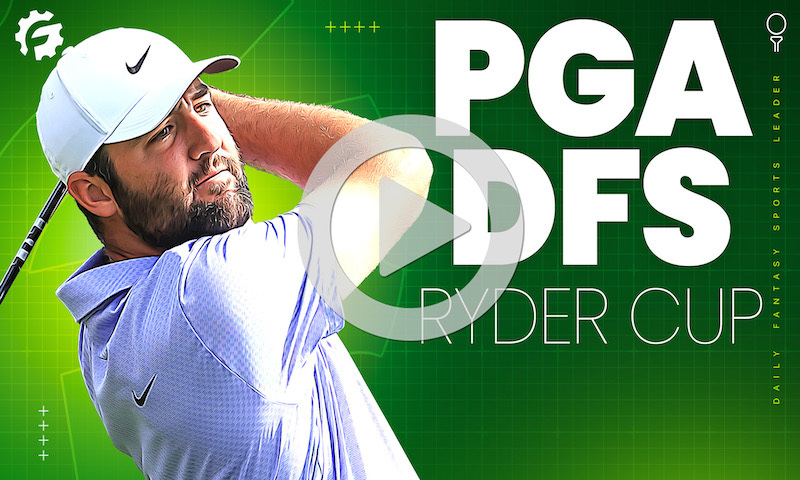 PGA Drive for Show, DFS for Dough - Ryder Cup