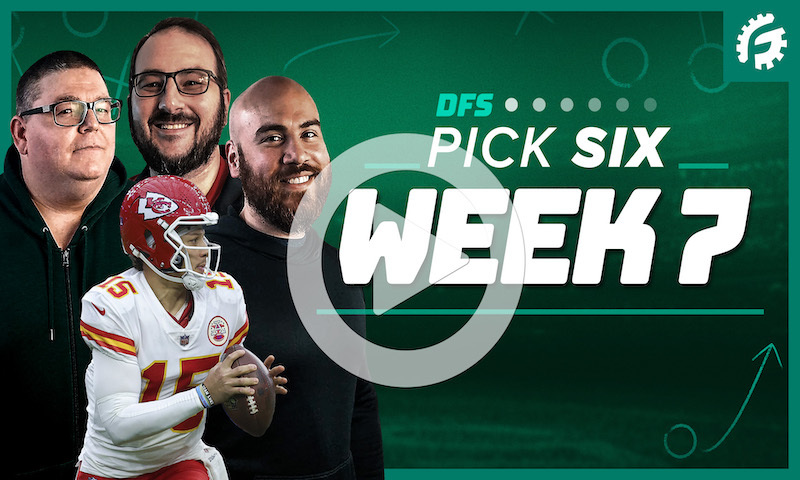 FanDuel & DraftKings NFL DFS Pick Six - Week 7