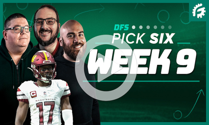 FanDuel & DraftKings NFL DFS Pick Six - Week 9