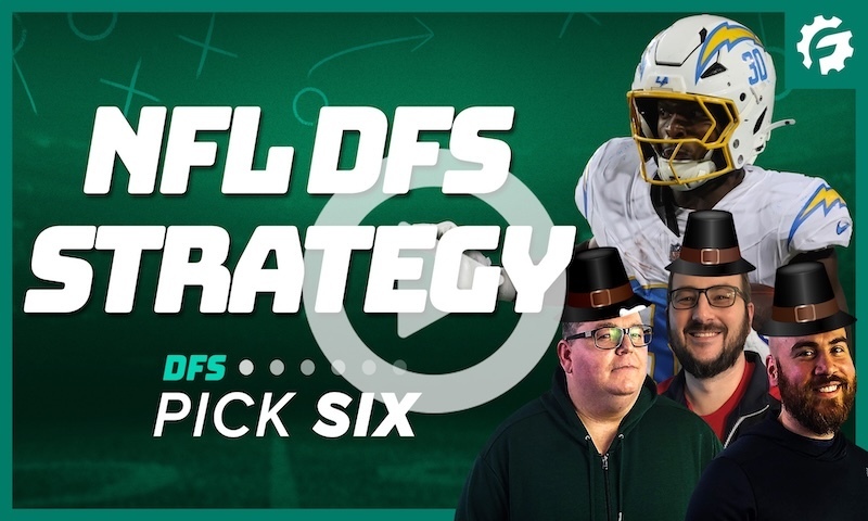 NFL DFS Pick Six Show - Week 13