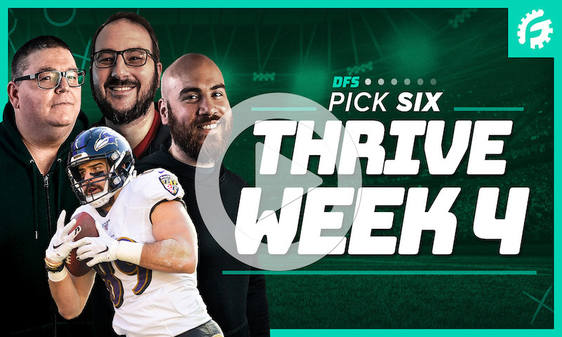 NFL DFS Pick Six Show - Week 4