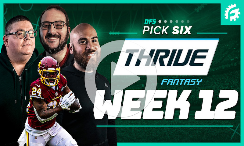 NFL DFS Pick Six Show - Week 12