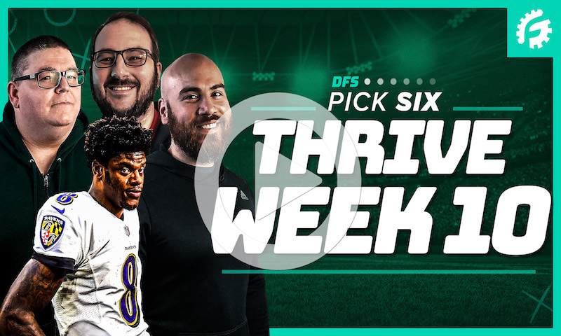 NFL DFS Pick Six Show - Week 10