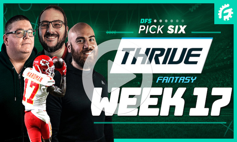 NFL DFS Pick Six Show - Week 17