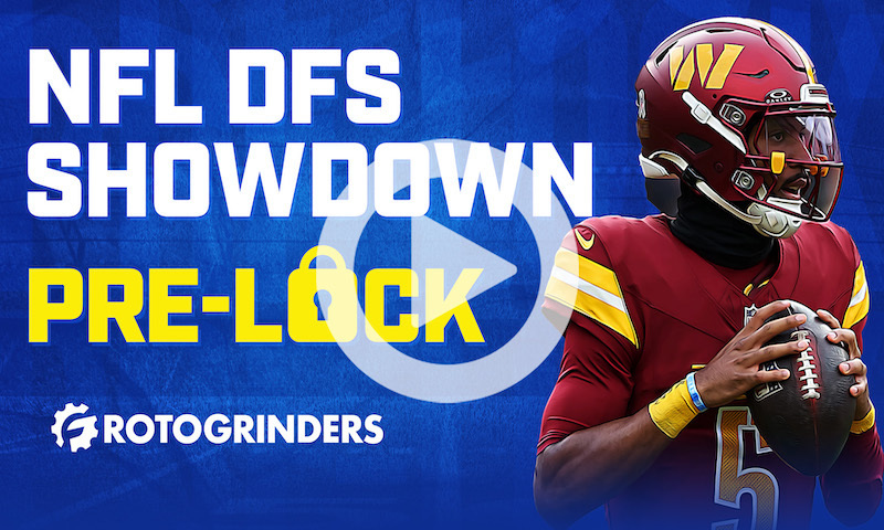 NFL DFS Pre-Lock Show: Week 11 - Thursday Night Football