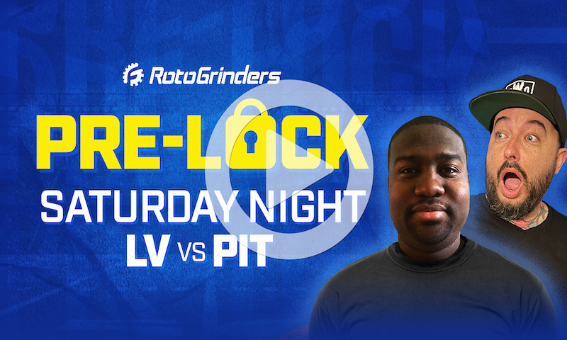 NFL DFS Showdown Pre-Lock Show - Week 16 (LV vs PIT)