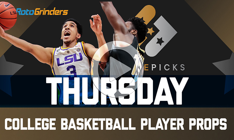 PrizePicks NCAA Tournament Player Props: Thursday, March 21st