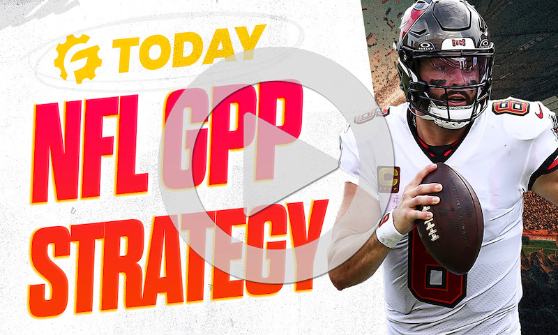 RotoGrinders Today - Friday, January 10th: NFL GPP Strategy with TJ Zwarych