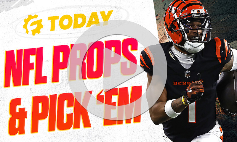 RotoGrinders Today - Thursday, January 2nd: NFL Props & Pick'em with Grant Neiffer