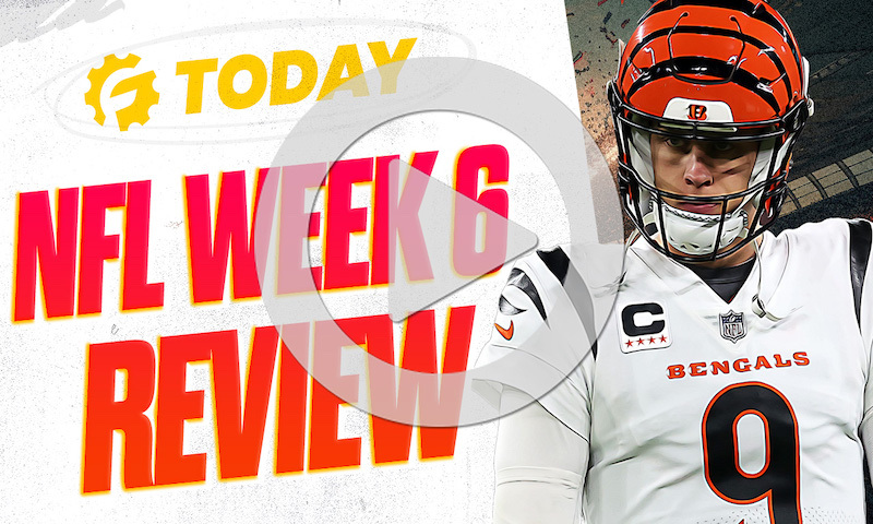 RotoGrinders Today - Monday, October 14th: NFL Week 6 Review with James McCool