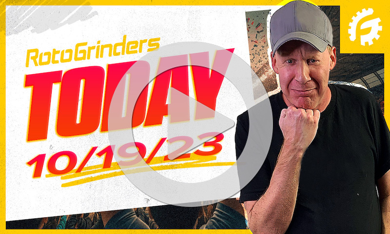 RotoGrinders Today - 10/19/23: Thursday Night Football Preview w/ Will Priester