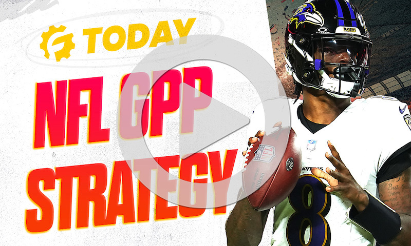 RotoGrinders Today - Friday, October 25th: NFL GPP Strategy with SquirrelPatrol