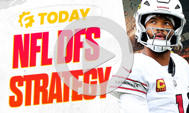 RotoGrinders Today - Wednesday, October 30th: NFL Midweek Look with Alex Sonty