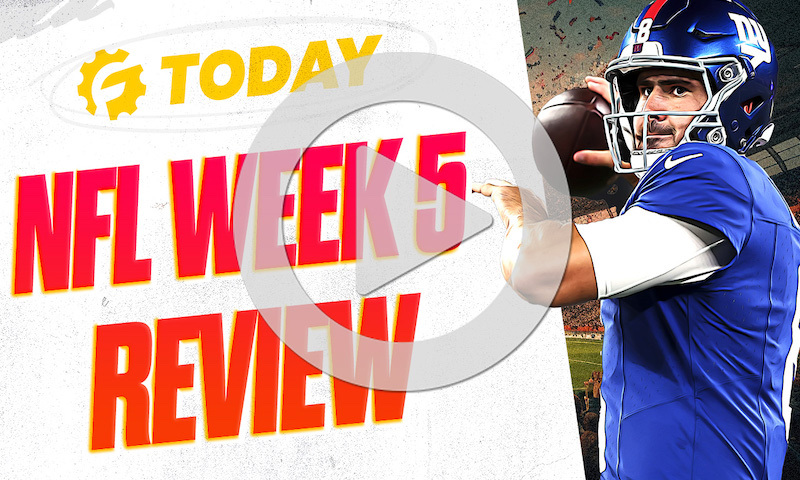 RotoGrinders Today - Monday, October 7th: NFL Week 5 Review with James McCool