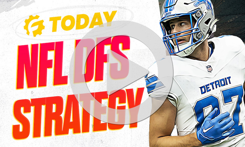 RotoGrinders Today - Wednesday, November 13th: NFL Midweek Look with Alex Sonty