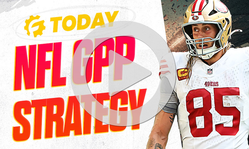 RotoGrinders Today - Friday, November 22nd: NFL GPP Strategy with Bobby Gomes