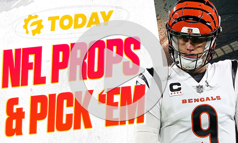 RotoGrinders Today - Thursday, December 12th: NFL Props & Pick'em with Grant Neiffer