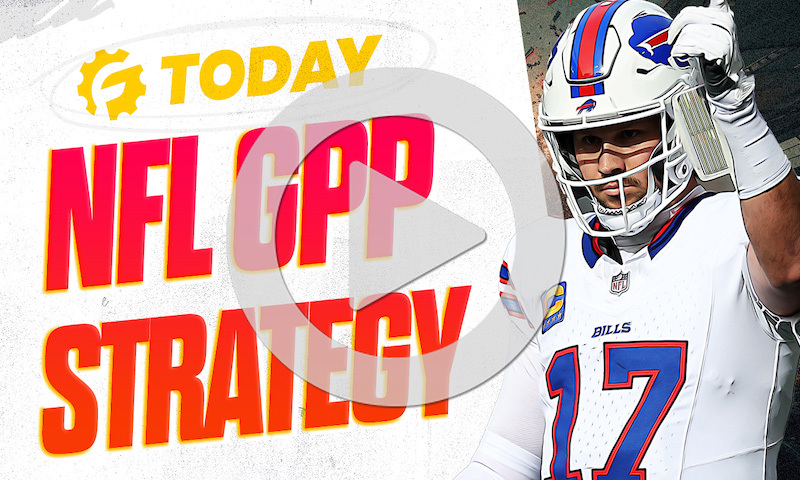 RotoGrinders Today - Friday, December 13th: NFL GPP Strategy with Tim Buell