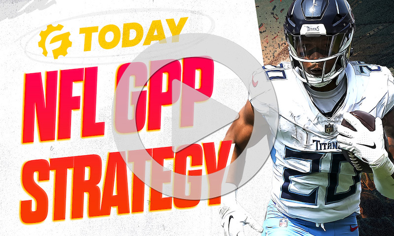 RotoGrinders Today - Friday, December 20th: NFL GPP Strategy with TJ Zwarych