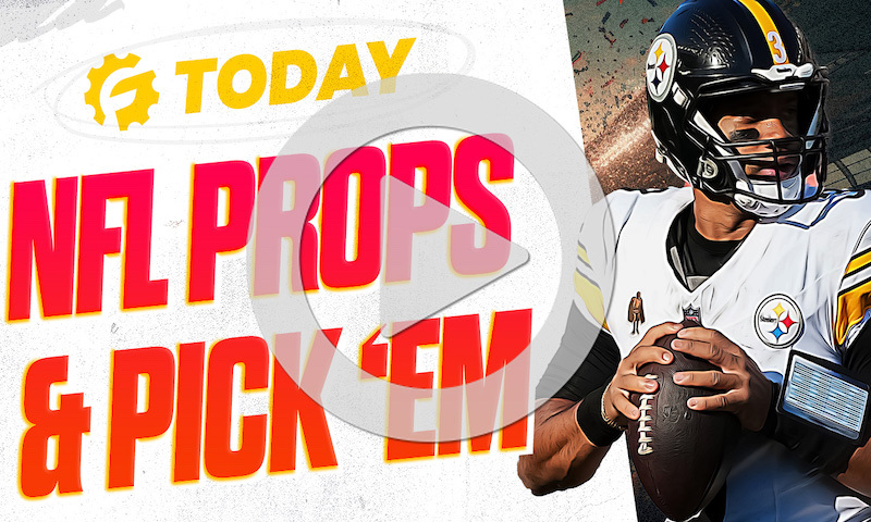 RotoGrinders Today - Thursday, December 5th: NFL Props & Pick'em with Grant Neiffer