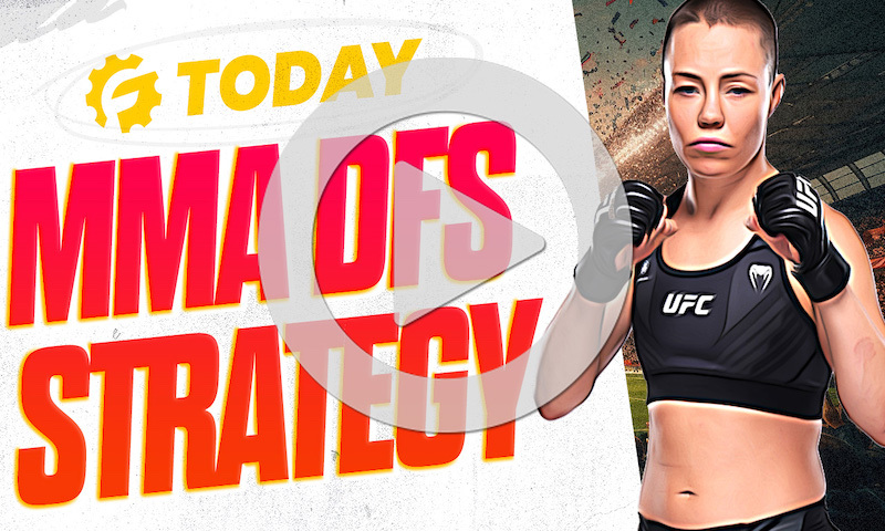 RotoGrinders Today - Friday, March 22nd: MMA DFS & Props w/ SquirrelPatrol