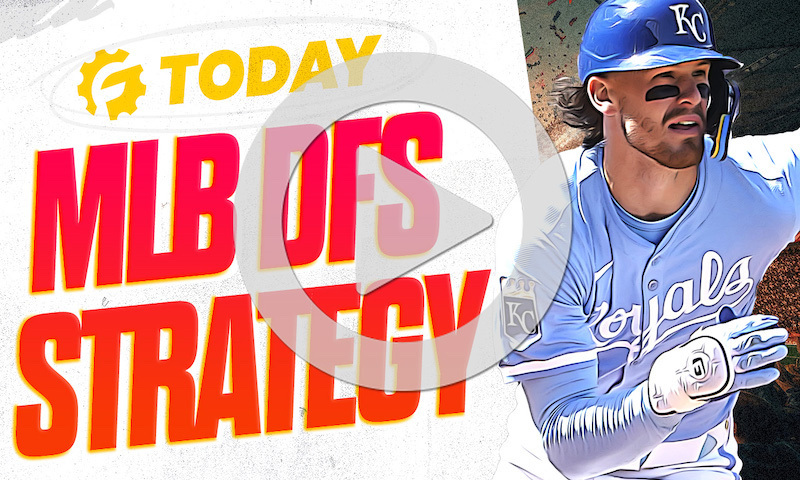 RotoGrinders Today - Wednesday, April 24th: MLB DFS & Props w/ Taylor Smith