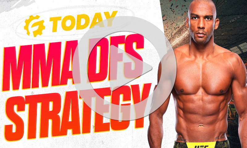 RotoGrinders Today - Friday, May 17th: MMA DFS & Props with SquirrelPatrol