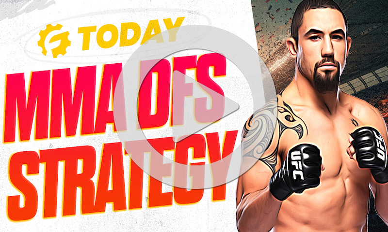 RotoGrinders Today - Friday, June 21st: MMA DFS & Props with SquirrelPatrol