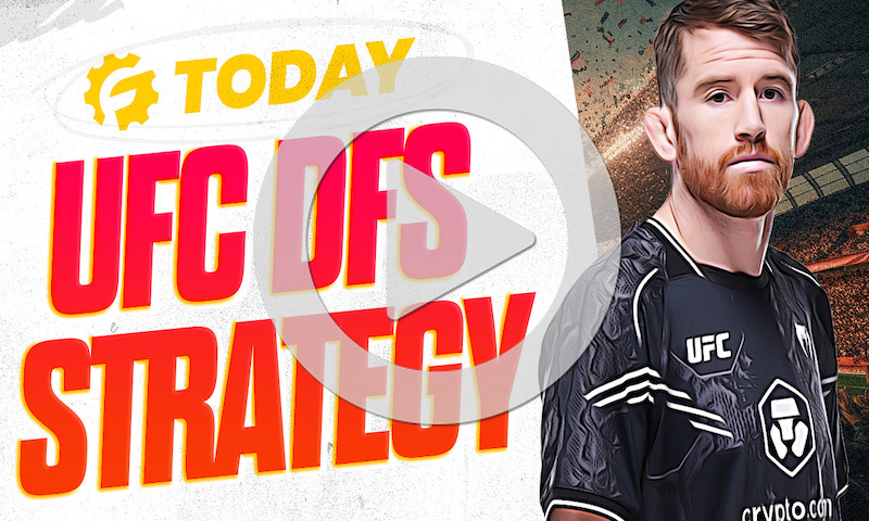 RotoGrinders Today - Friday, August 2nd: MMA DFS & Props