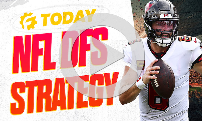 RotoGrinders Today - Wednesday, September 18th: NFL DFS & Props with Alex Sonty