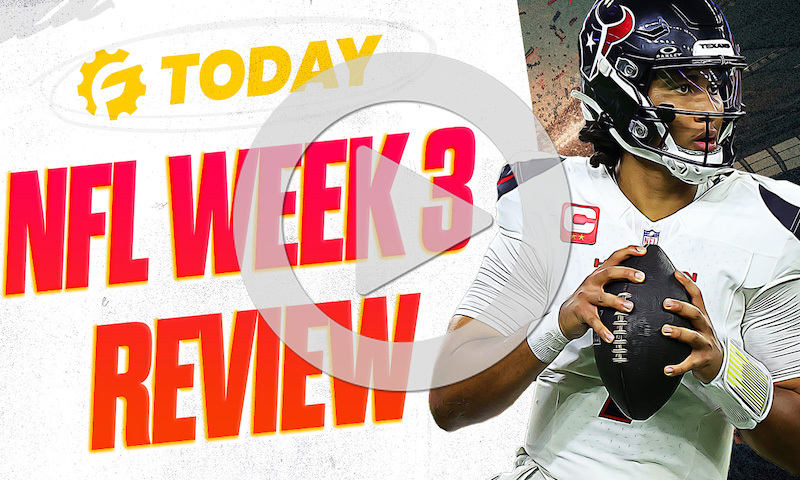 RotoGrinders Today - Monday, September 23rd: NFL Week 3 Review with James McCool