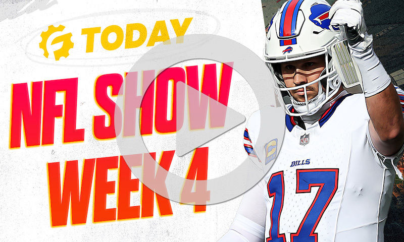 RotoGrinders Today - NFL Week 4 with Tim Buell