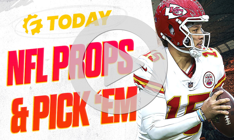 RotoGrinders Today - Thursday, September 5th: NFL Props & Pick 'em with Will Priester