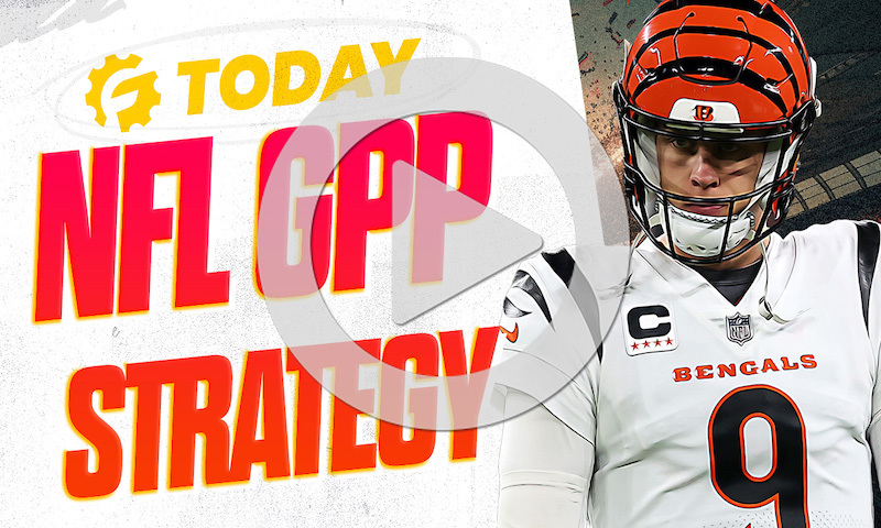 RotoGrinders Today - Friday, September 6th: NFL GPP Strategy with John Breslin