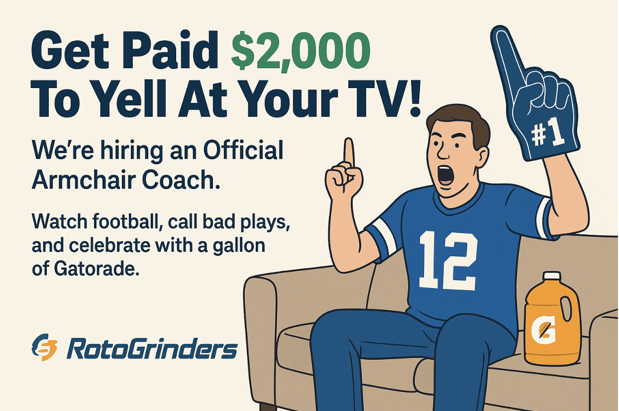 Official Armchair Coach Contest: Get Paid To Yell At Your TV